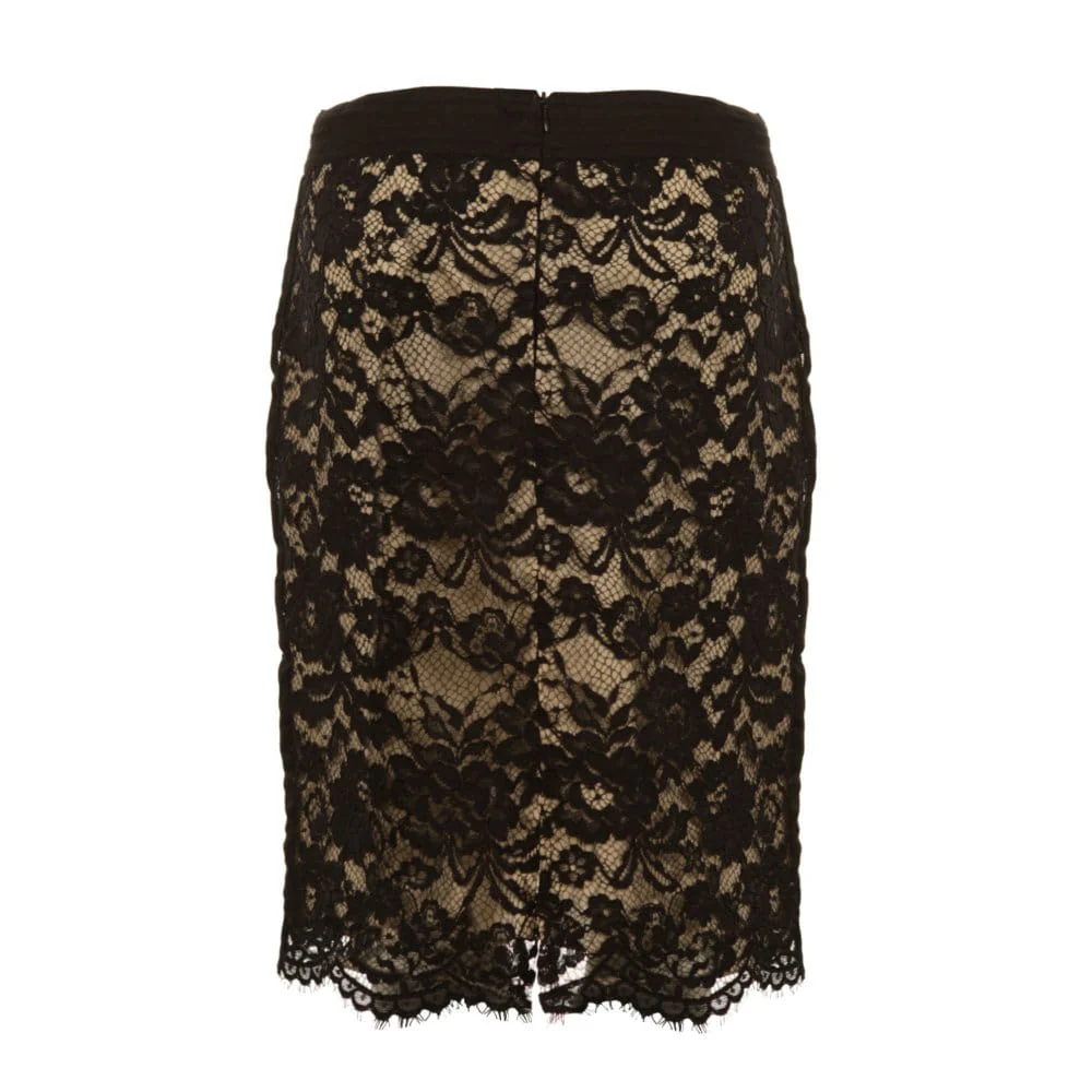Apanage Lace Skirt Black - Image 4