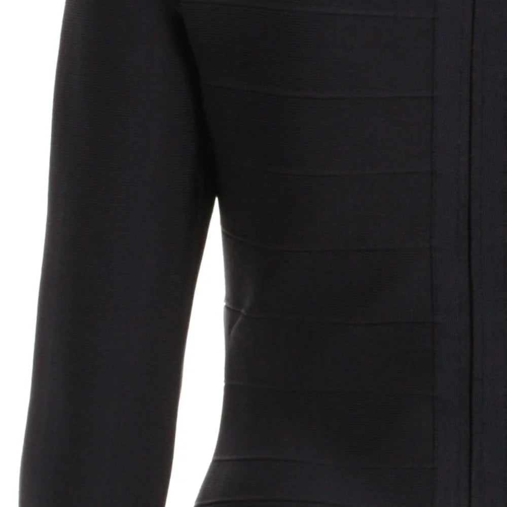 Bernshaw Isla Sequin Neck Dress Navy - Image 6