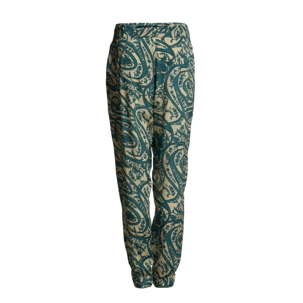 Day Birgir Et Mikkelsen Gesture Print Pant Teal/Ecru - Image 3