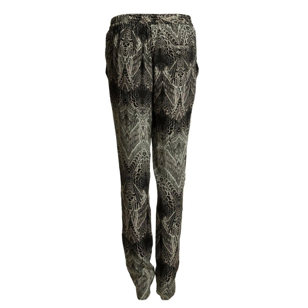 Day Birgir Et Mikkelsen Pinion Feather Print Trouser Grey - Image 3