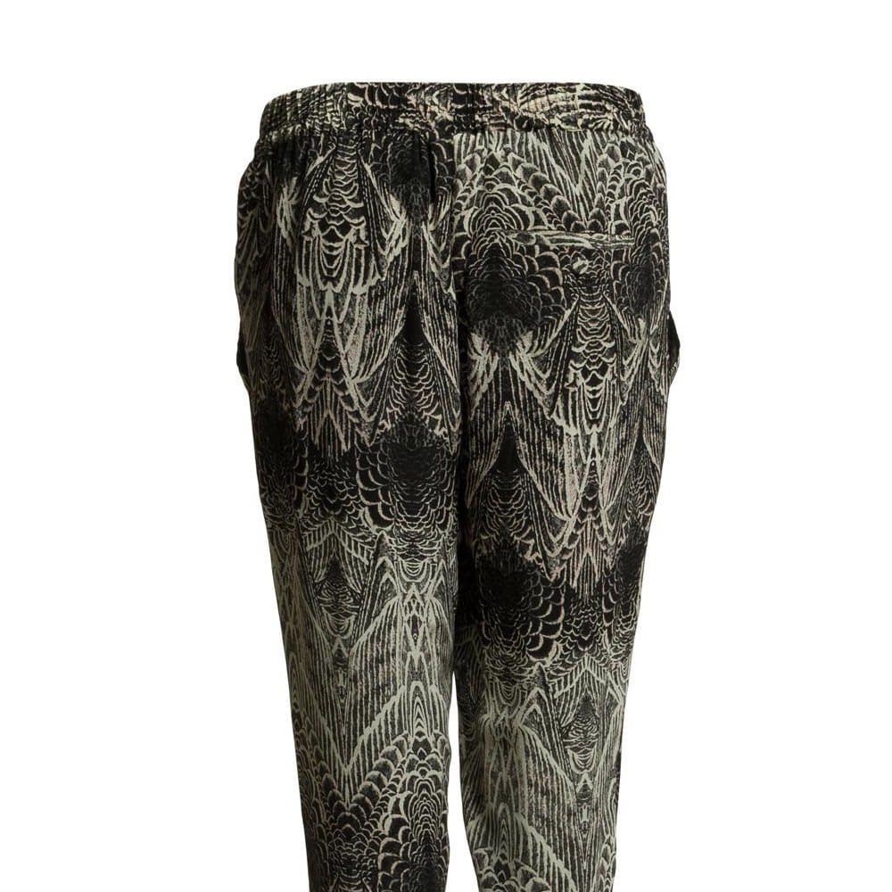 Day Birgir Et Mikkelsen Pinion Feather Print Trouser Grey - Image 5