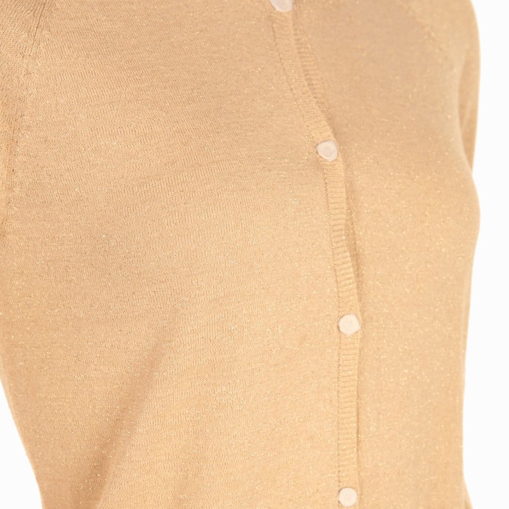 Des Petits Hauts Clarence Sparkly Cardigan Blush - Image 3