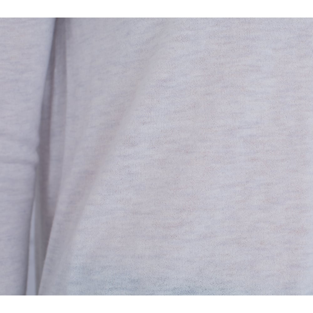 FFC Round Neck Fine Knit Side Split Jumper Ice - Image 6