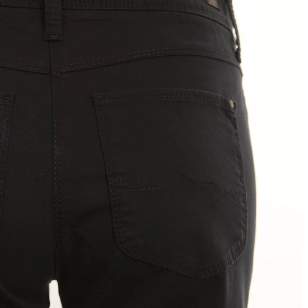 Mac Jeans Gabardine Non-Stretch Straight Leg Jean Navy 32L - Image 4