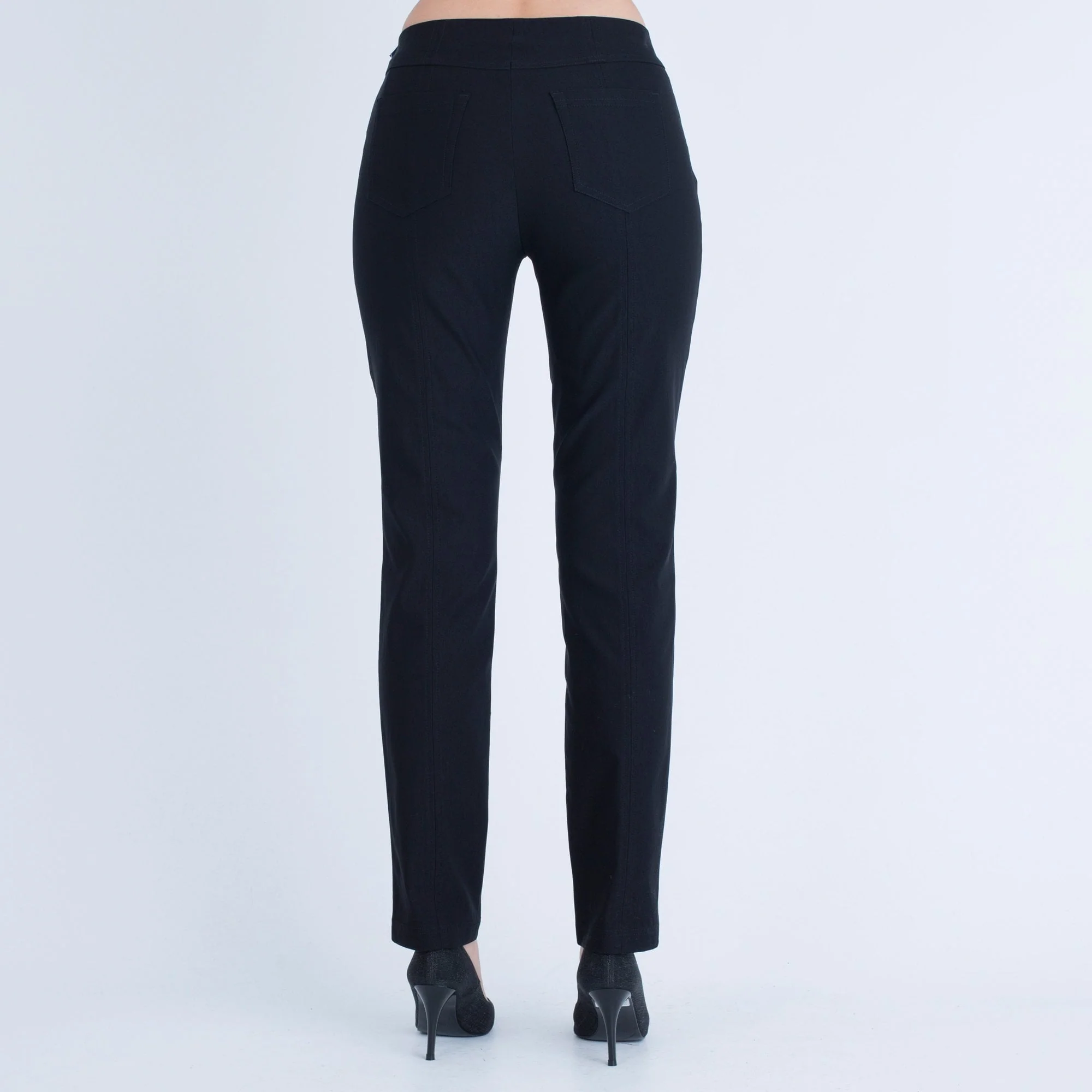 Robell Bella Fleece Lined Trouser Black 90 51559 54025 - Image 3