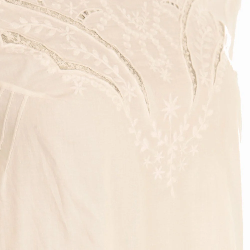 SET Embellished 3/4 Sleeve Blouse White - Image 6