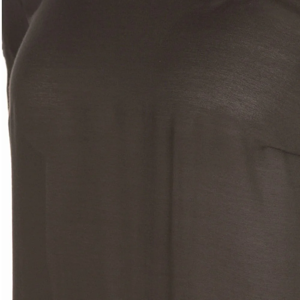 SET Lace Sleeve Cotton Blouse Black - Image 5