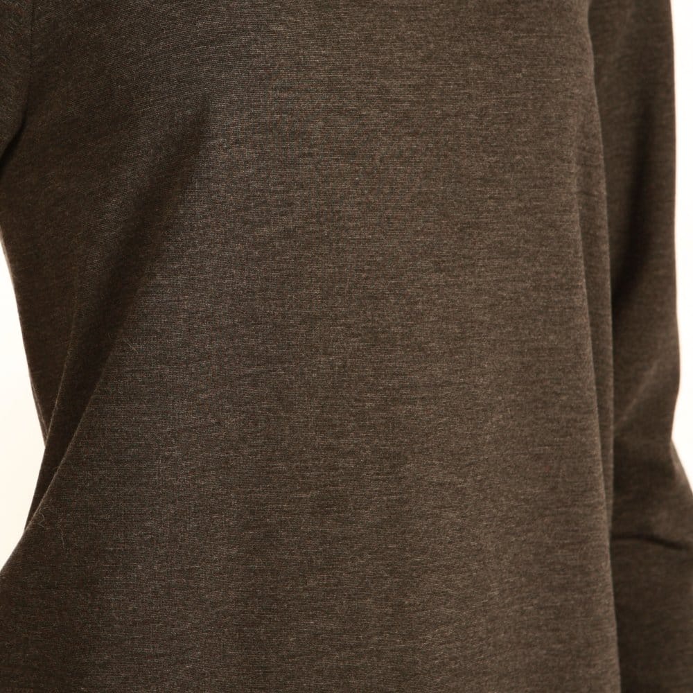 SET Round Neck Dress With Shaped Back Grey - Image 3