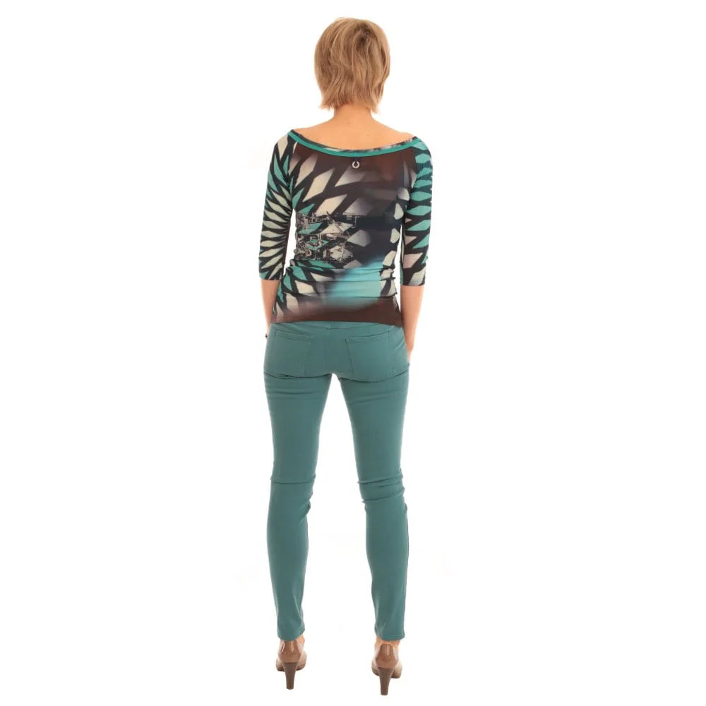 SET Skinny Jeans Teal 32L - Image 3