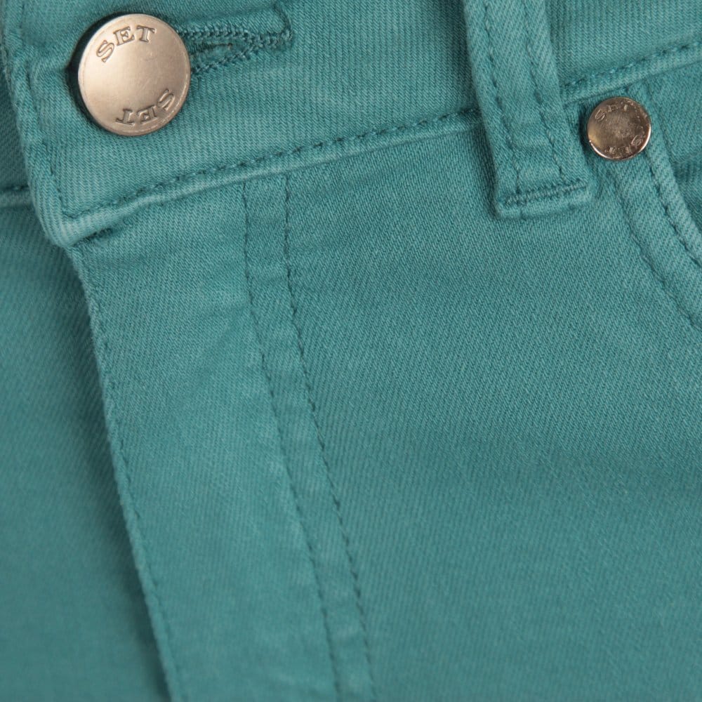 SET Skinny Jeans Teal 32L - Image 6